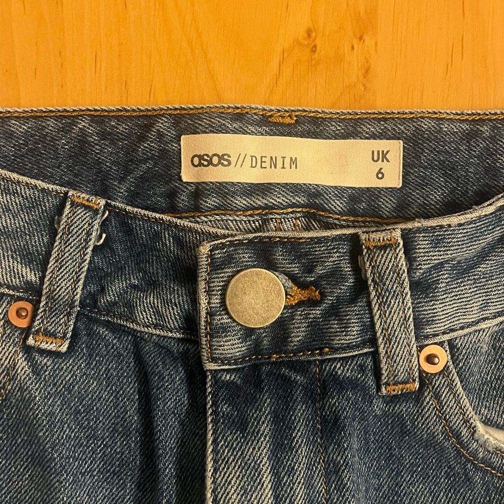 Asos | Dark Wash Denim Mini Skirt